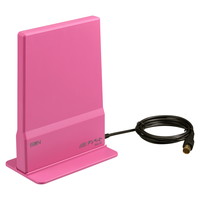 地上デジタル放送用室内アンテナ ワインレッド IDA-7C-WR