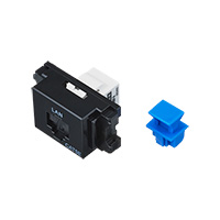 LANモジュラジャック ジャック式 ブラック LMJ-5EJA-K